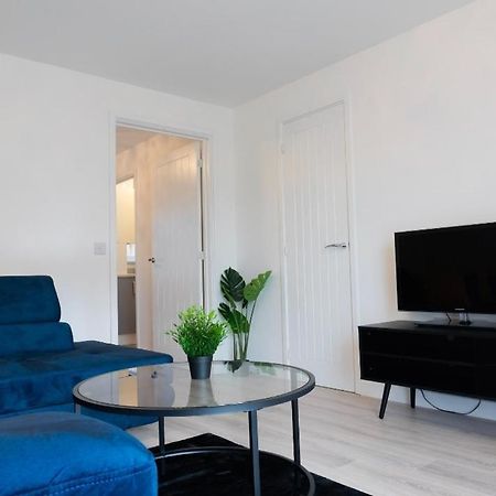 Villa Stylish House With Private Parking Glasgow Esterno foto