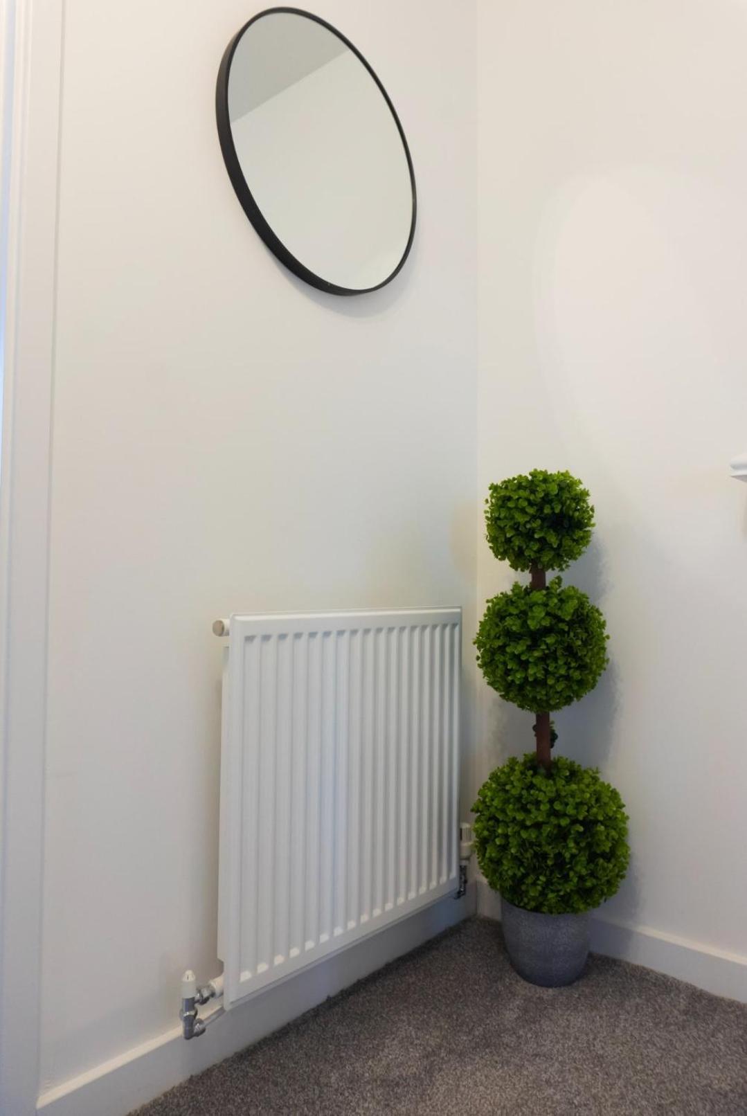 Villa Stylish House With Private Parking Glasgow Esterno foto
